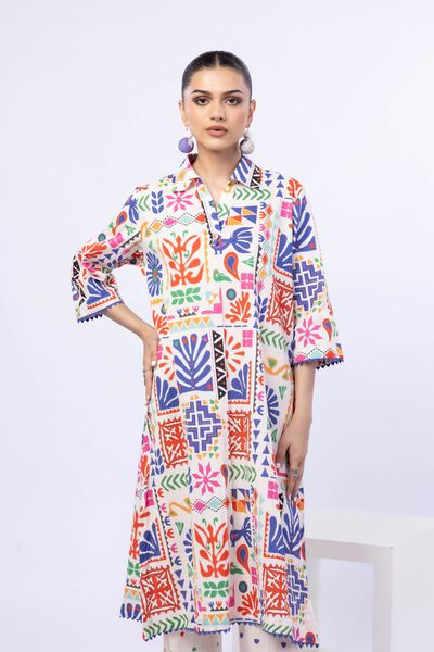 Printed | Ripple Crinkle
            
        Kurta