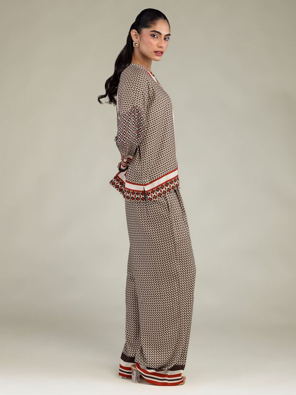 Viscose Crepe Trousers