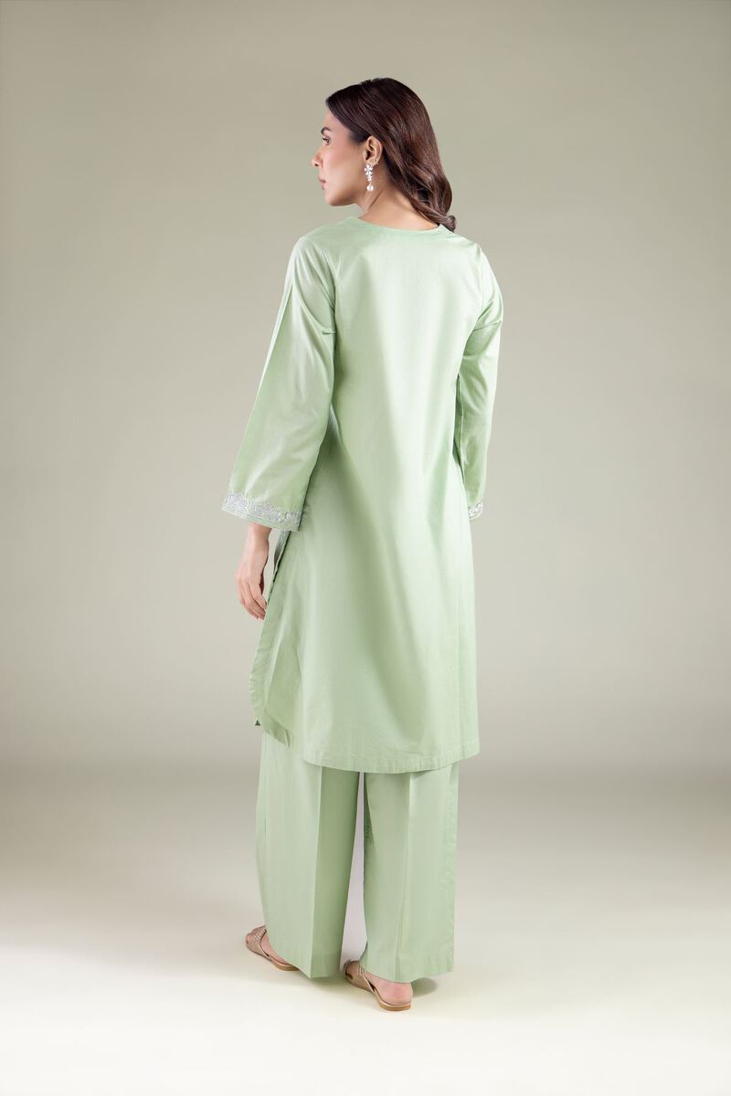 Cambric V-Neck Kurta