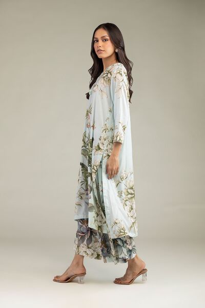 Floral Printed Pants, image 1