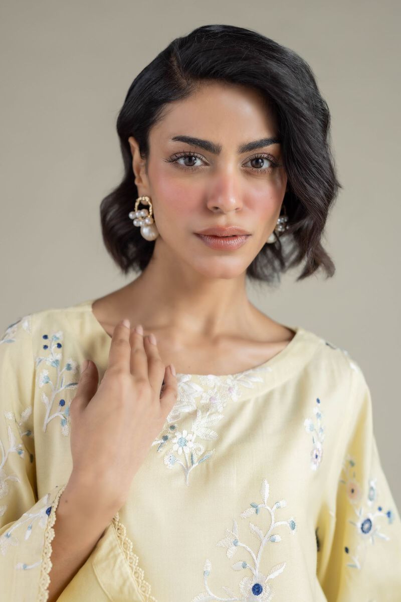 Floral Longline Kurta