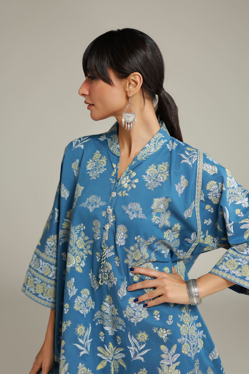 Floral Cambric Kurta