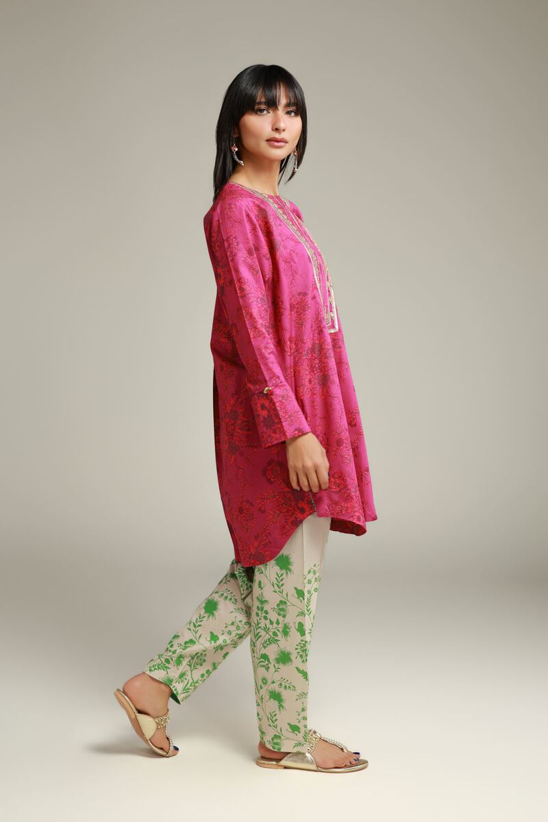 Cambric Round-Neck Kurta