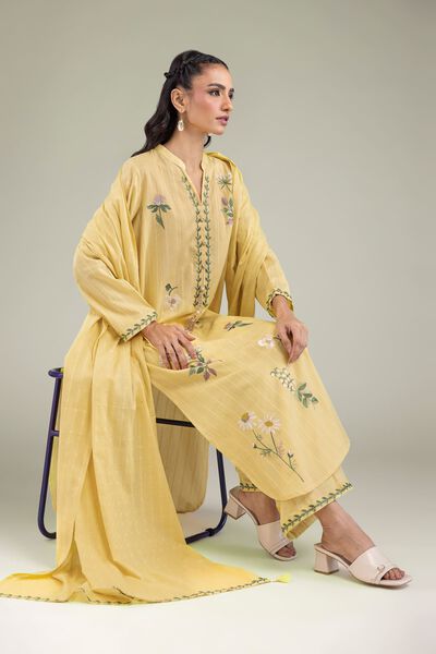 Cotton Longline Kurta, image 1