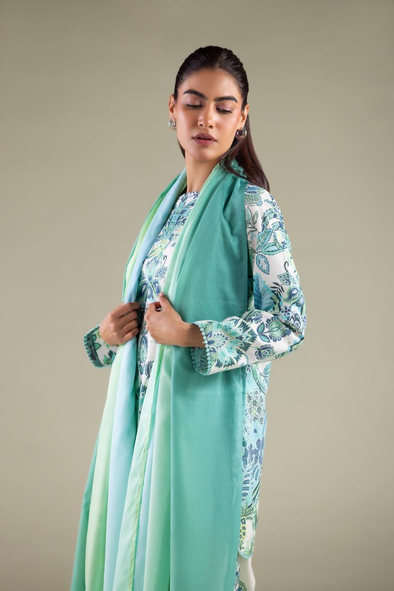 Flowy Draped Dupatta