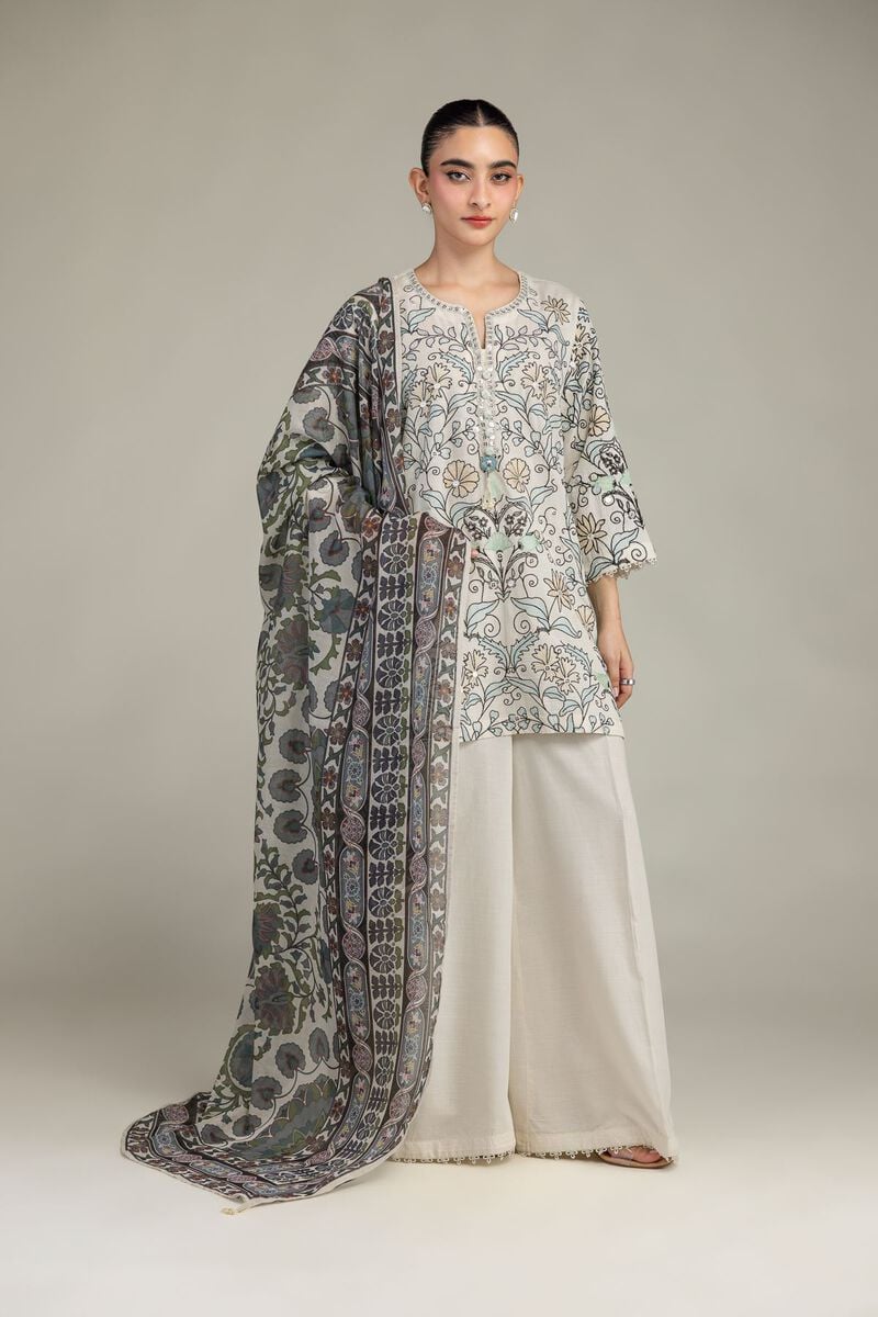 Raw Silk Pants