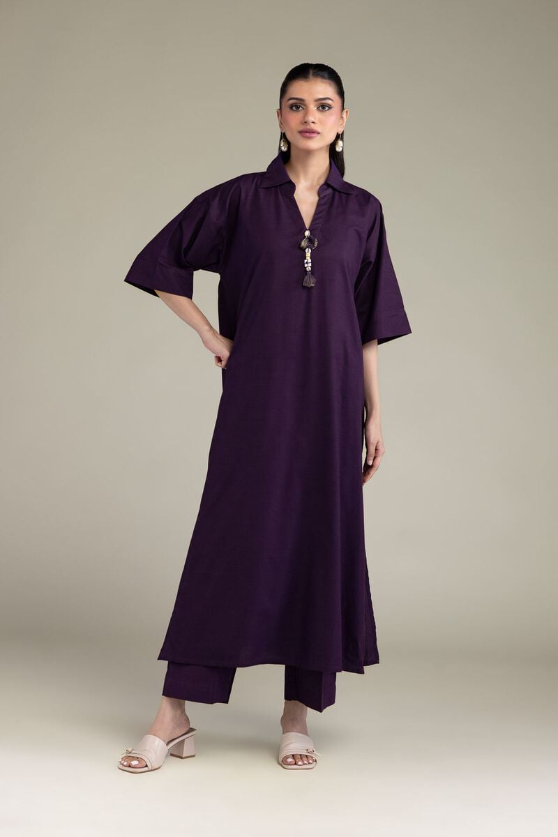 Solid Cotton Pants view 2