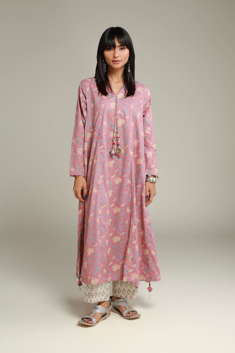 Printed Cambric Kurta