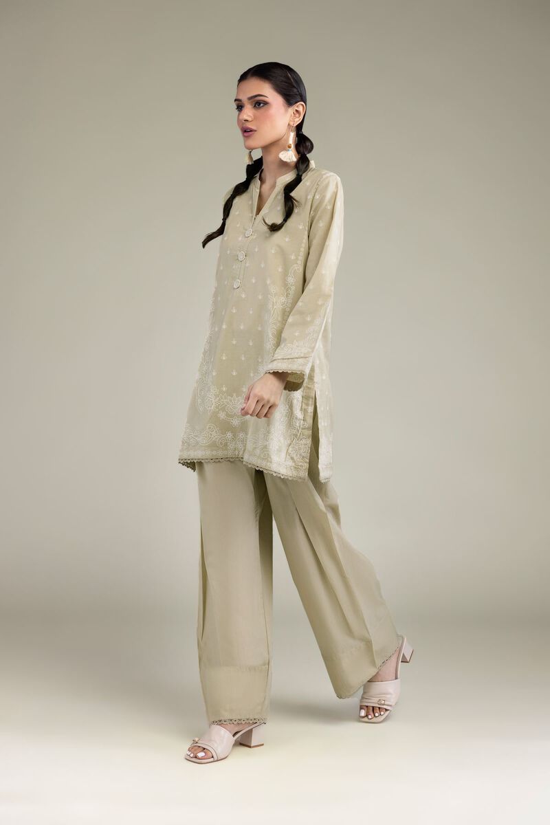 Solid Beige Shalwar