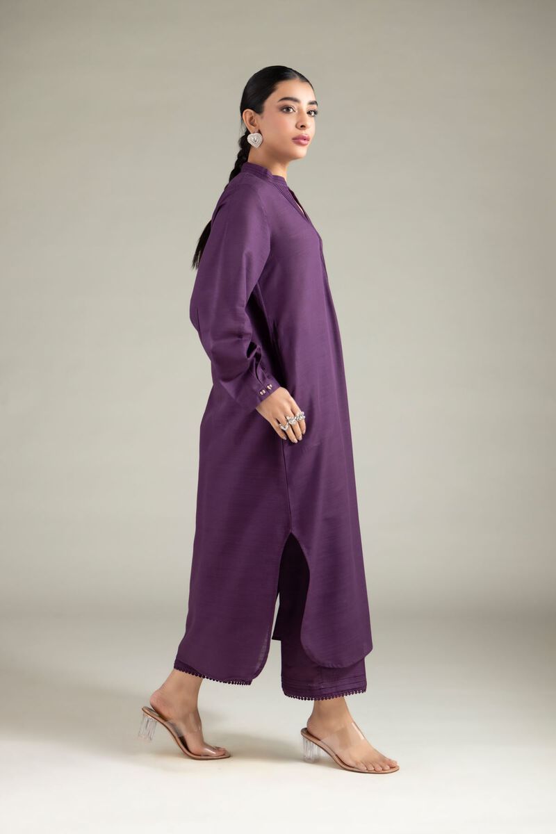 Solid Straight Pants