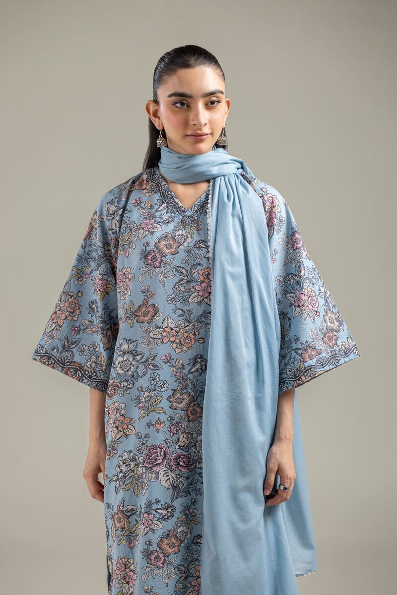 Solid Lawn Dupatta