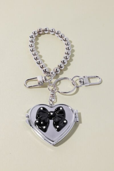 Embellished Metal Single Bag Charm