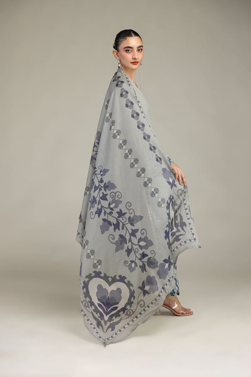 Floral Mesuri Dupatta