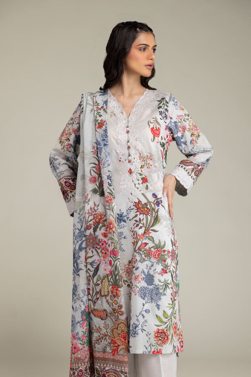 Floral Tailored 3-Piece