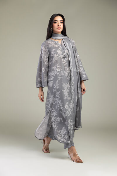 Floral Cambric Pants, image 1