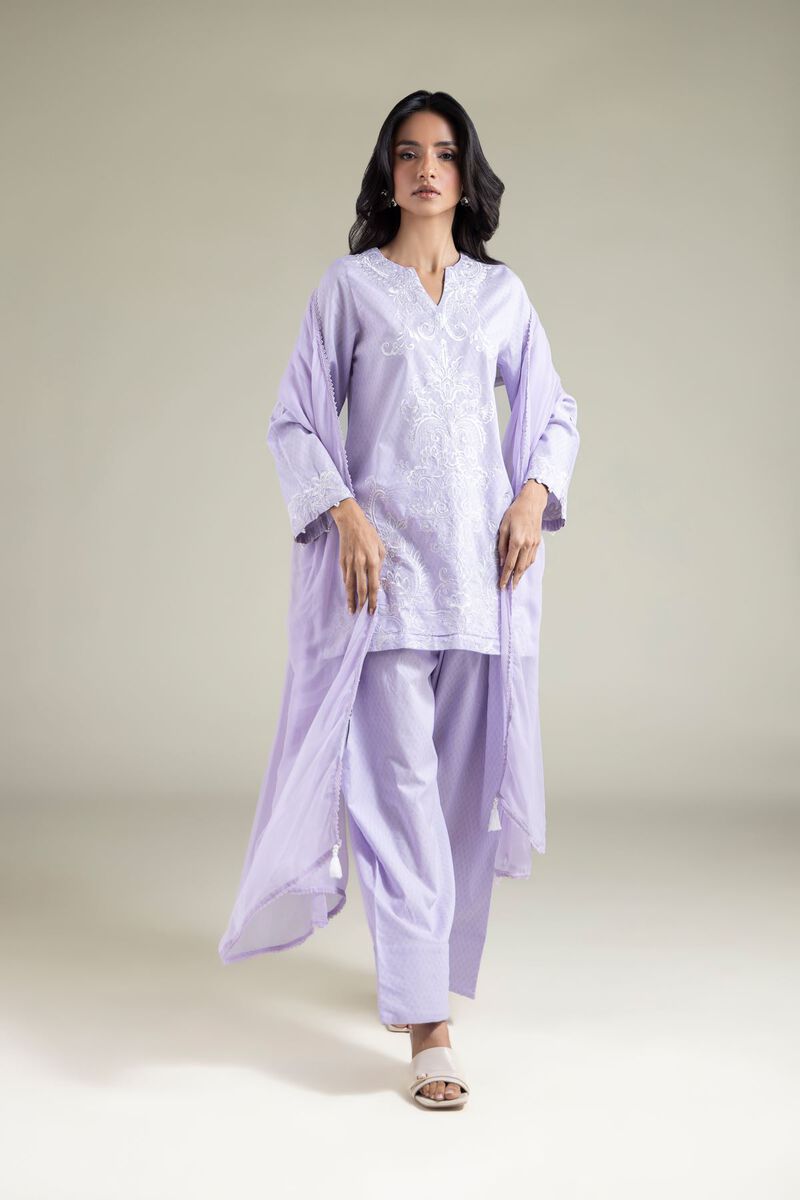 Draped Floral Dupatta