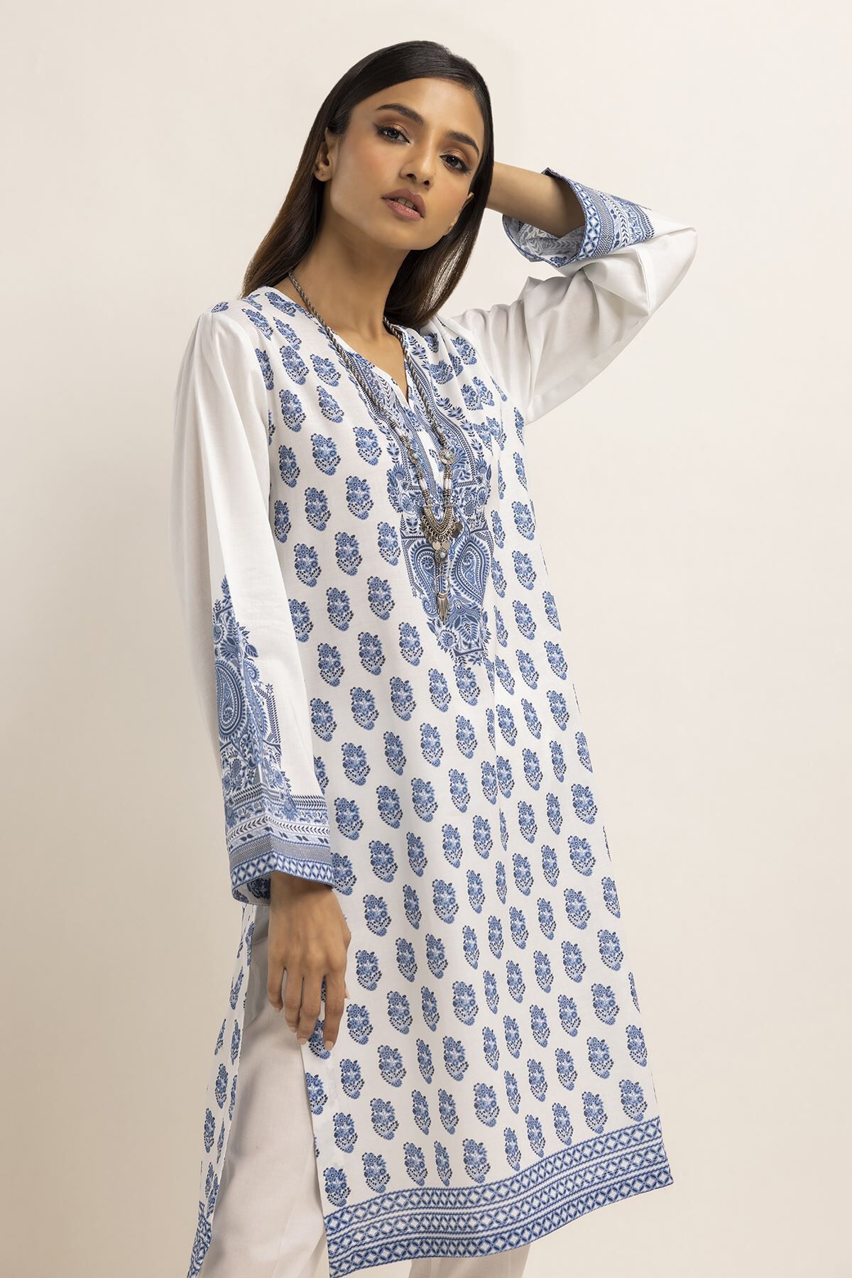 Khaadi cheap white dress