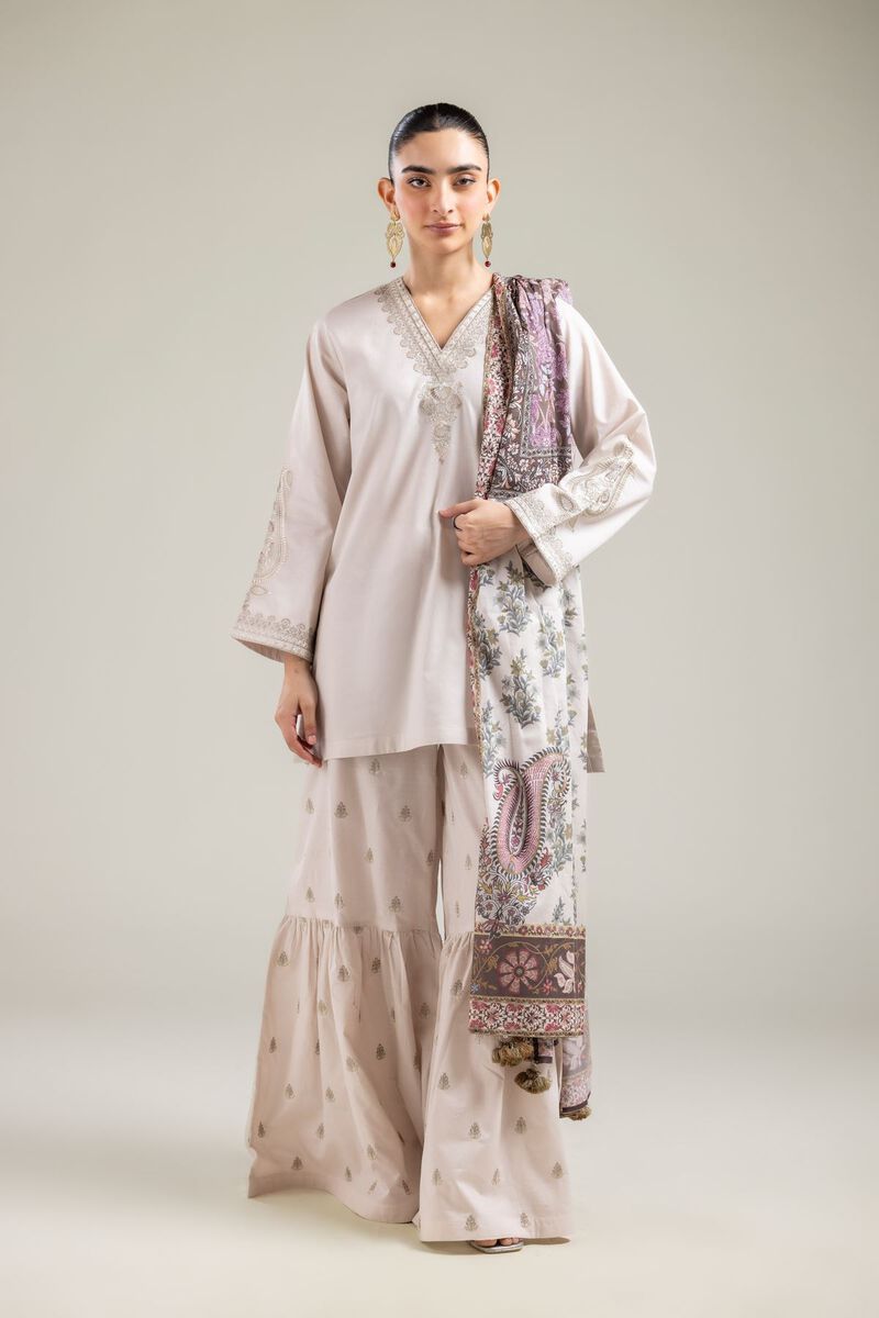 Lawn Paisley Dupatta