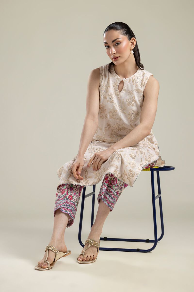Cotton Floral Kurta