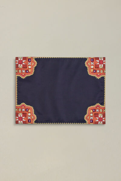 Printed Poly Sateen 13x17in Table Mat