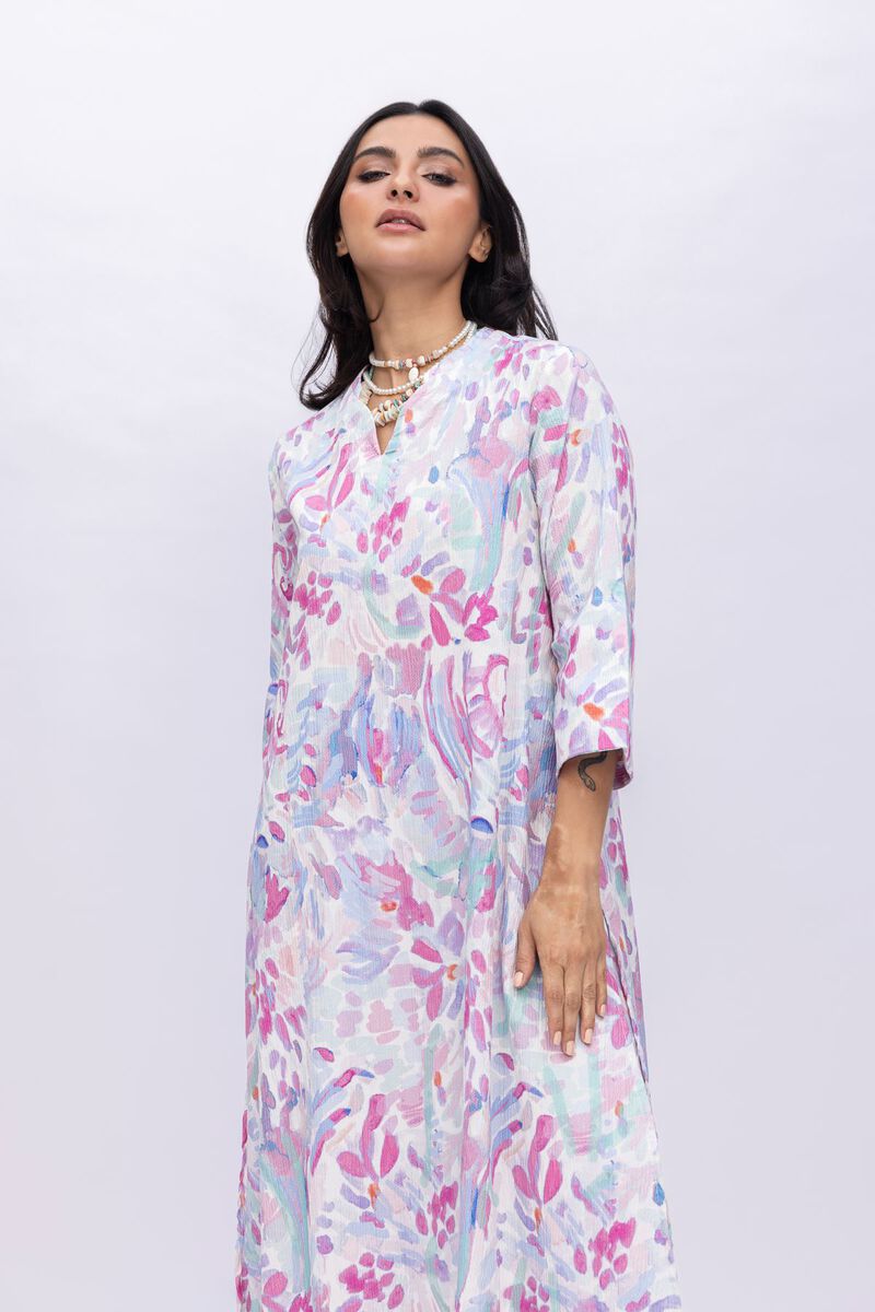 Abstract Cotton Kurta