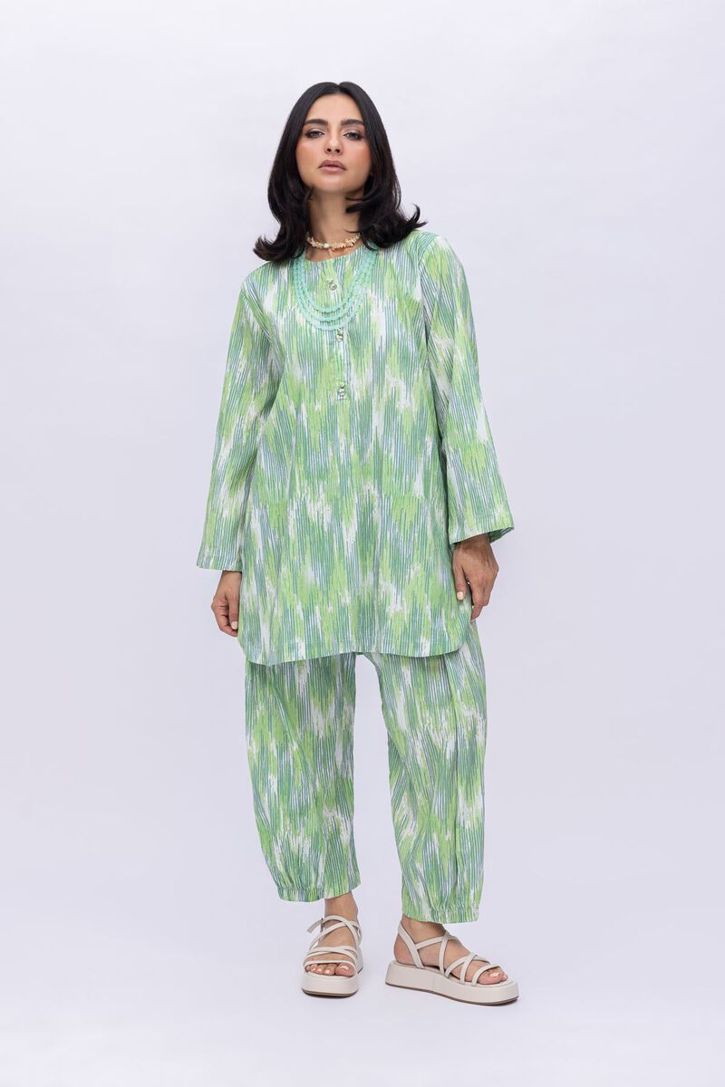 Abstract Cotton Kurta