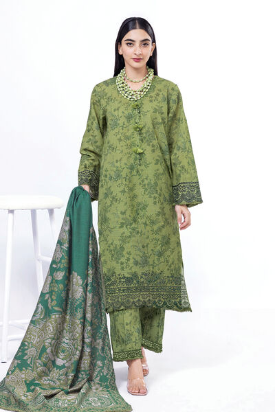 Embroidered | Khaddar | Fabrics 3 Piece | PKR 5,400
