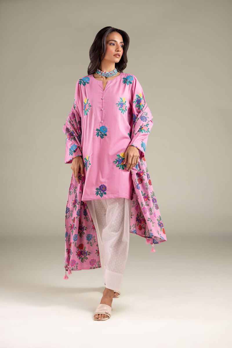 Summer Floral Dupatta