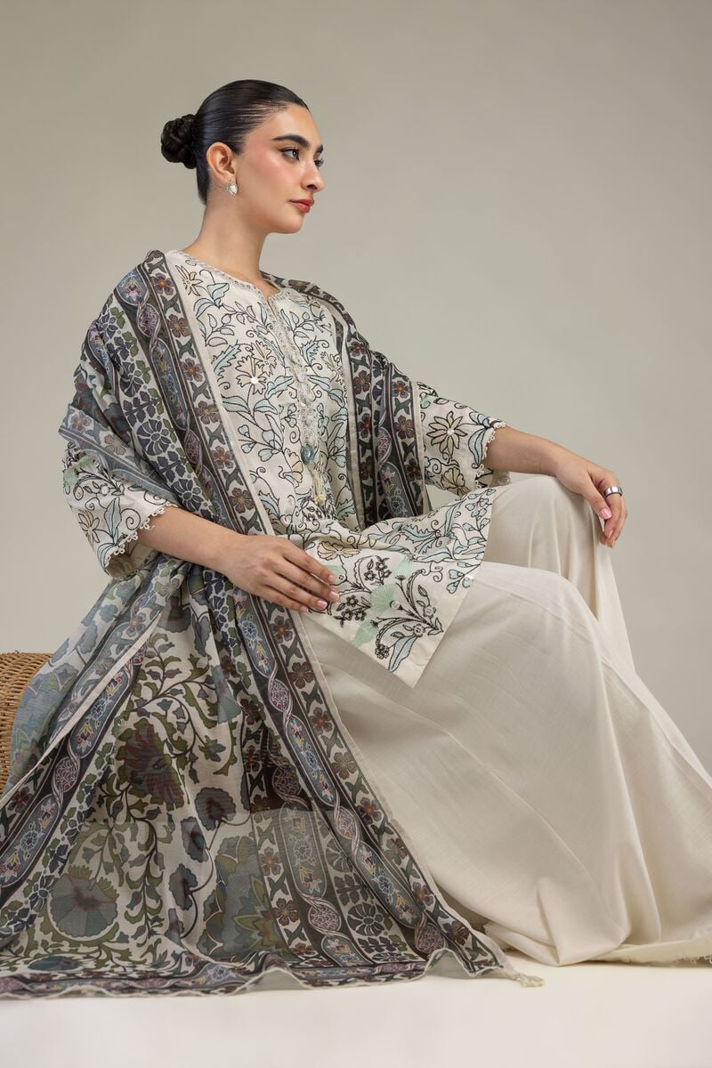Floral Mesuri Dupatta