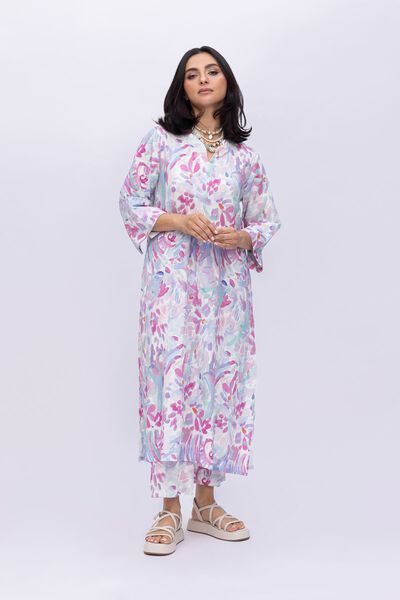 Printed | Ripple Crinkle
            
        Abstract Cotton Kurta