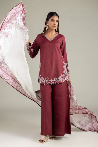 Floral Pearl Kurta, image 1