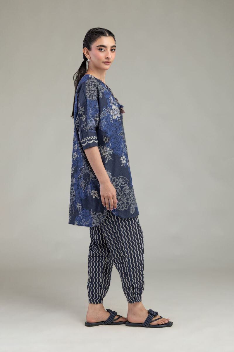 Cotton Navy Shalwar 