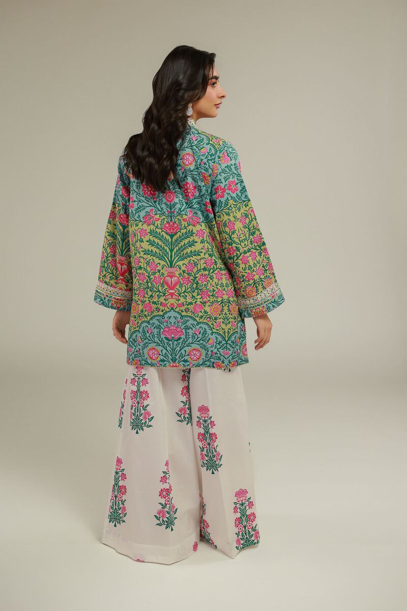 Floral Mirror Kurta