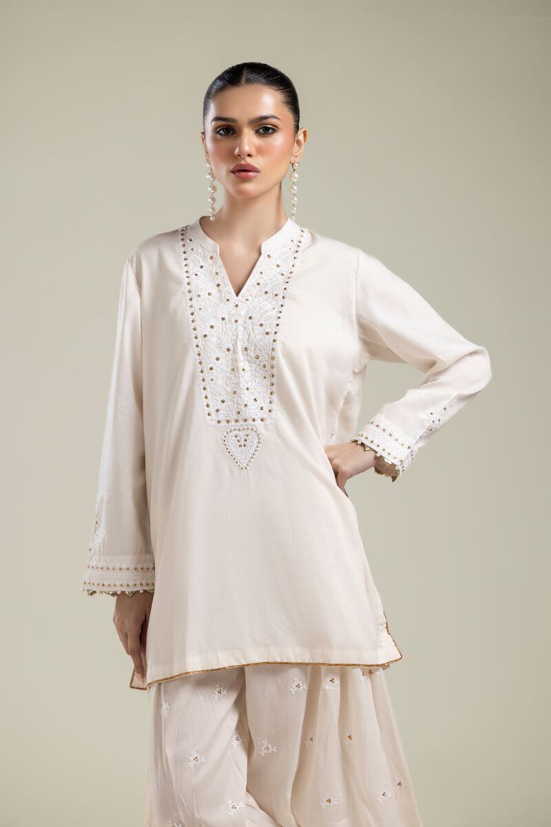 Short V-Neck Kurta