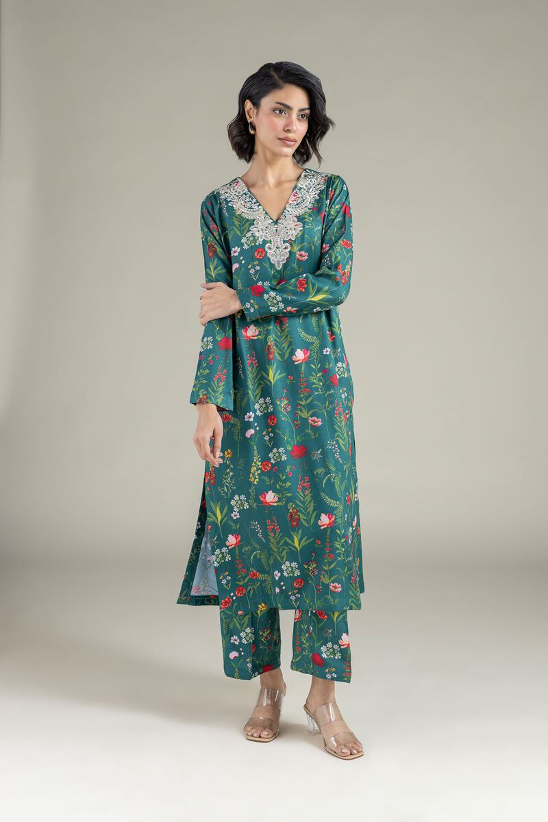 Floral Longline Kurta