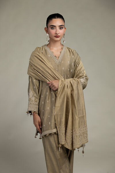 Cotton Net Dupatta, image 1
