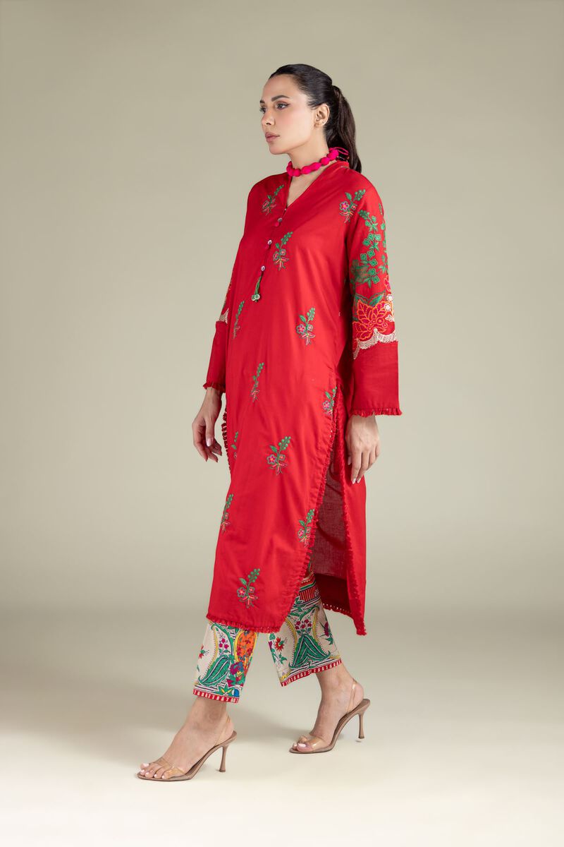 Floral Regular Pants