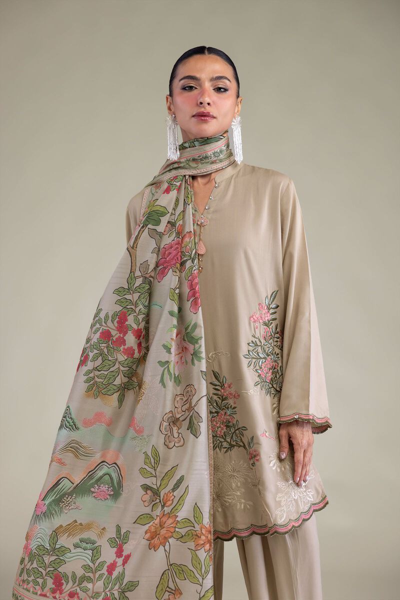 Band Collar Kurta