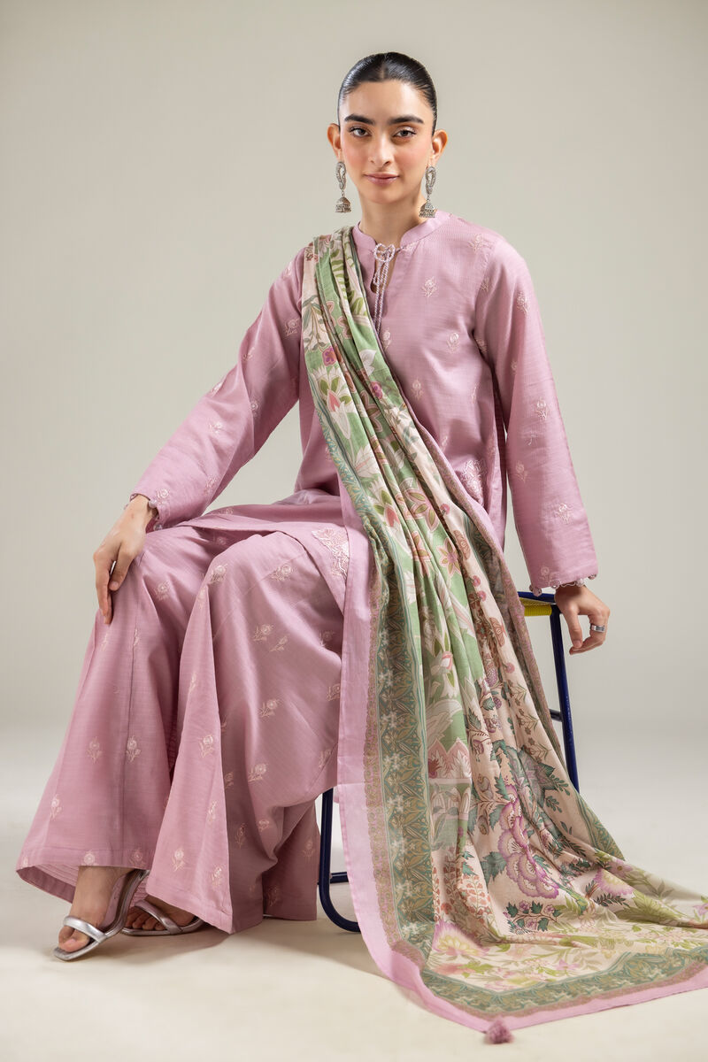 Floral Lawn Dupatta