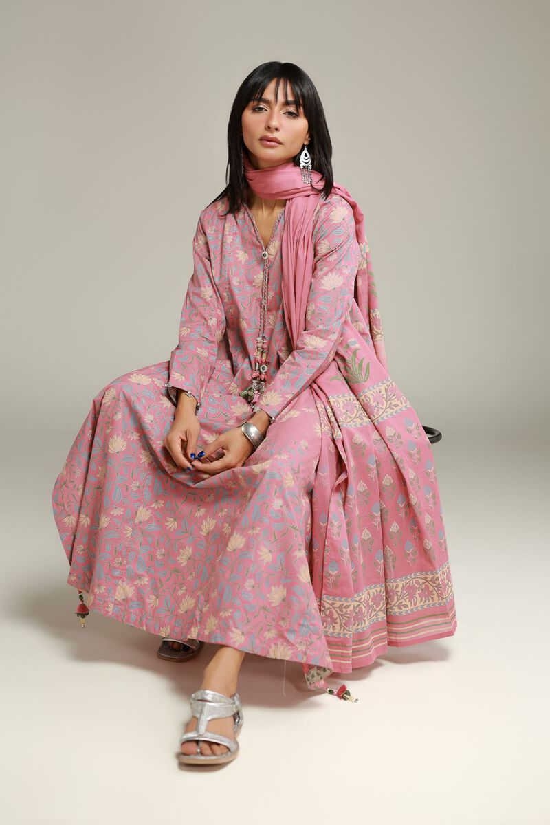 Printed Cambric Kurta