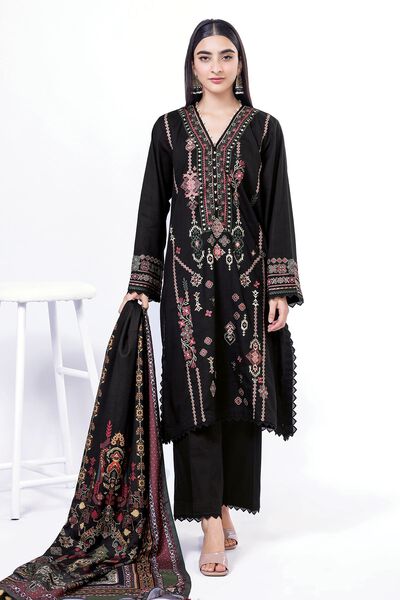 Embroidered | Crosshatch | Fabrics 3 Piece | PKR 4,800