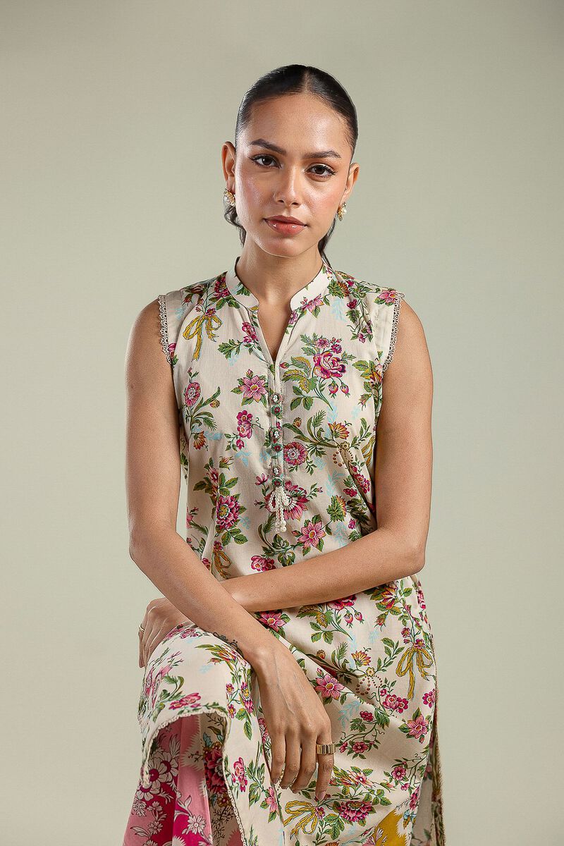 Long Cambric Kurta view 2