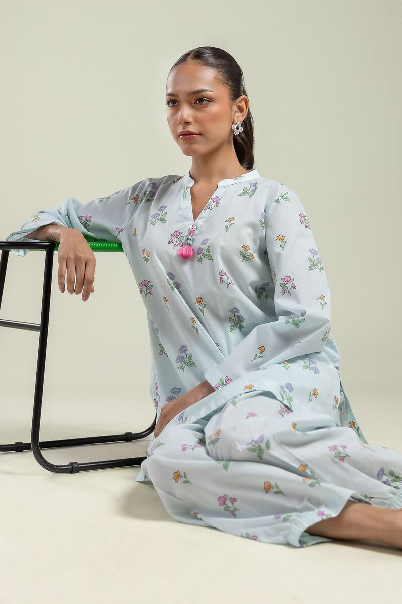 Floral Cambric Kurta