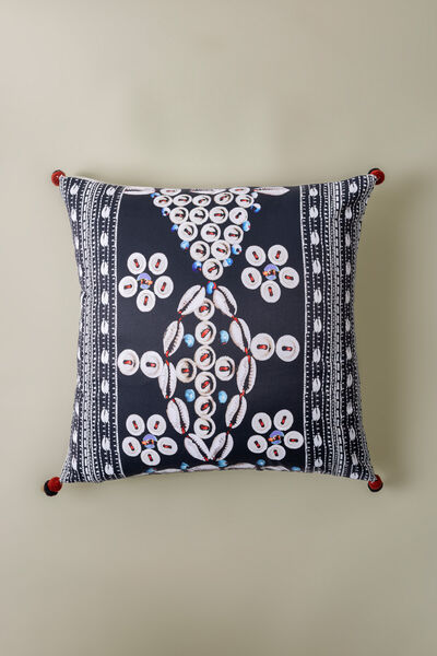 Printed Poly Sateen 16x16in Cushion Cover