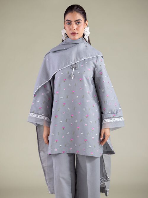 Floral Draped Dupatta