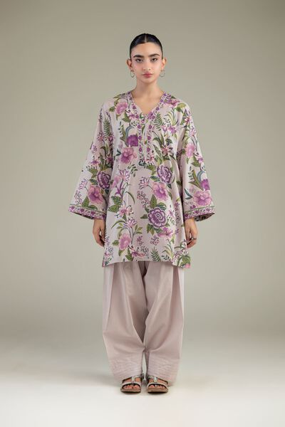 Solid Cambric Shalwar, image 1