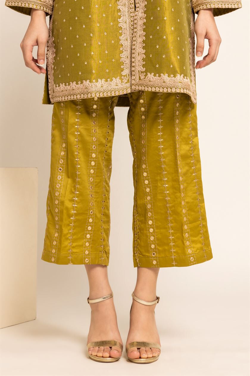 Pants Embroidered