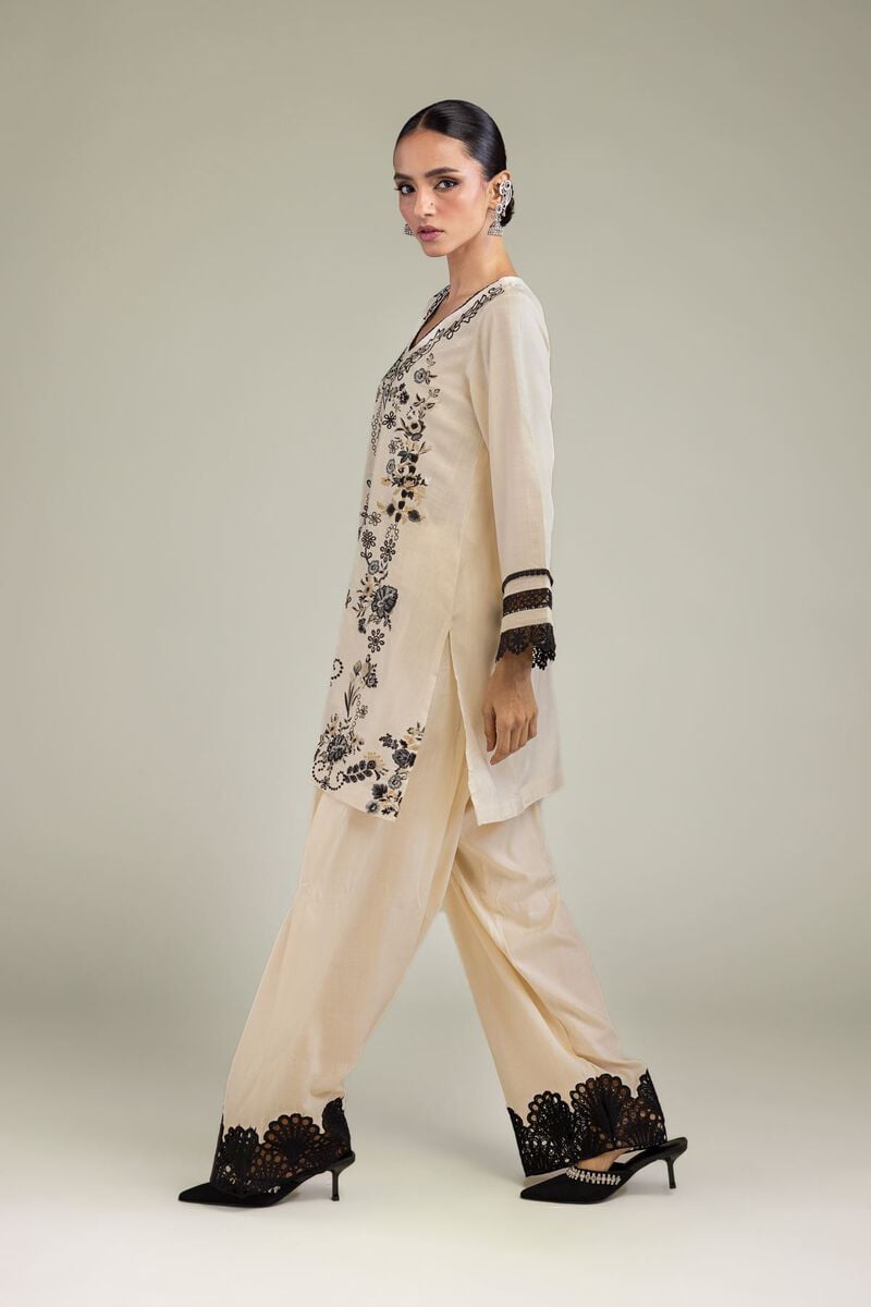 Raw Silk Shalwar view 2