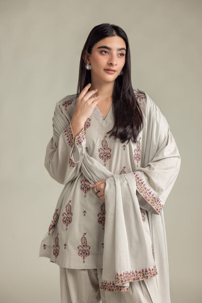 Embroidered Lawn Lawn Embroidered Dupatta