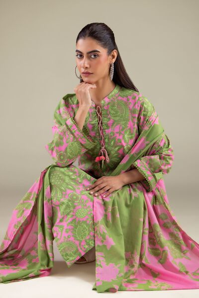 Floral Summer Dupatta, image 1